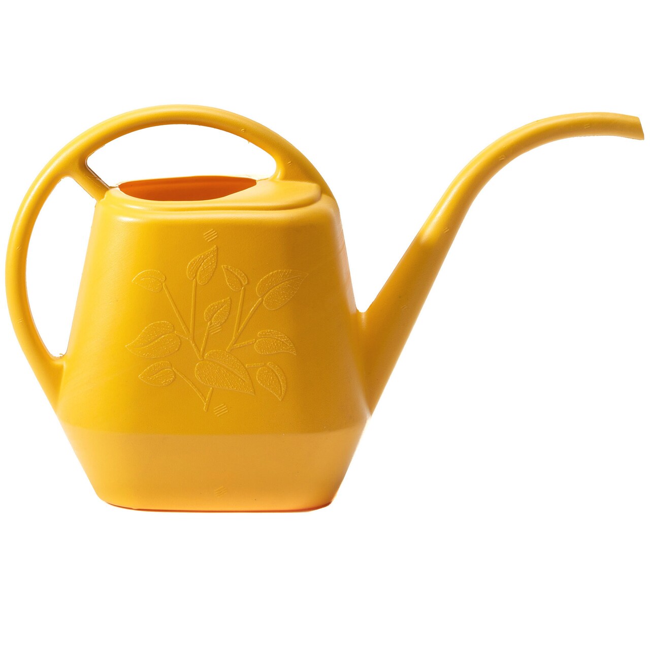 Bloem Aqua Rite Watering Can: 56 Oz - Earthy Yellow - Large Capacity, Extra Long Spout, High Quality & Durable Plastic, One Piece Construction, For Indoor & Outdoor Use, Gardening